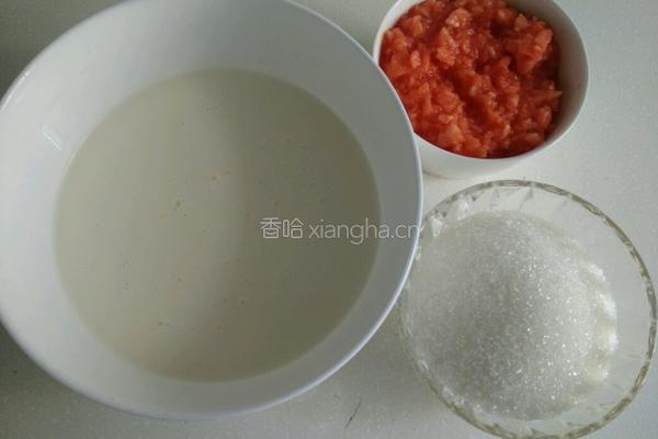 木瓜冰激淋的做法图解2