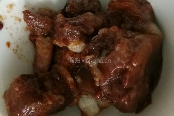 油豆角炖五花肉的做法图解3