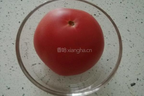 二伏鸡蛋西红柿面的做法图解1