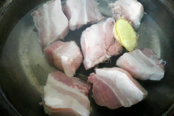 笋干烧肉的做法图解2