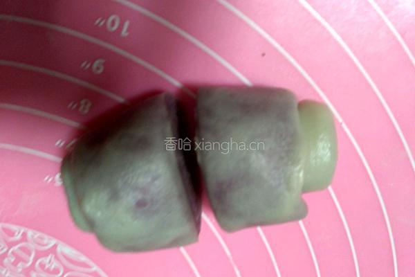 紫薯蛋黄酥的做法图解13