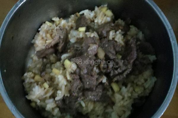 沙茶牛肉饭的做法图解5