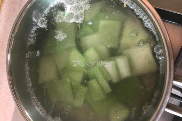 冬瓜薏仁汤的做法图解4