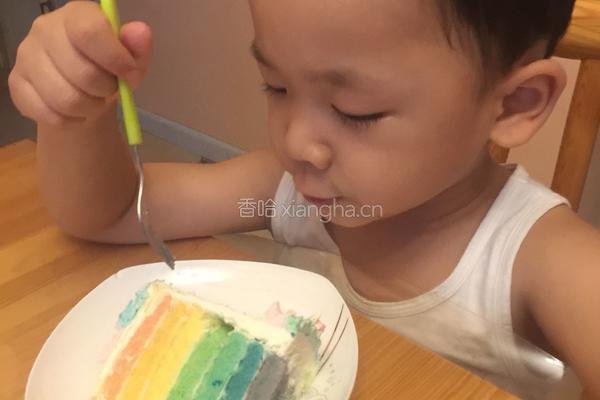 彩虹蛋糕胚的做法图解34