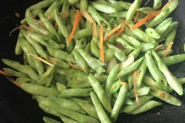 清炒豆角的做法图解5