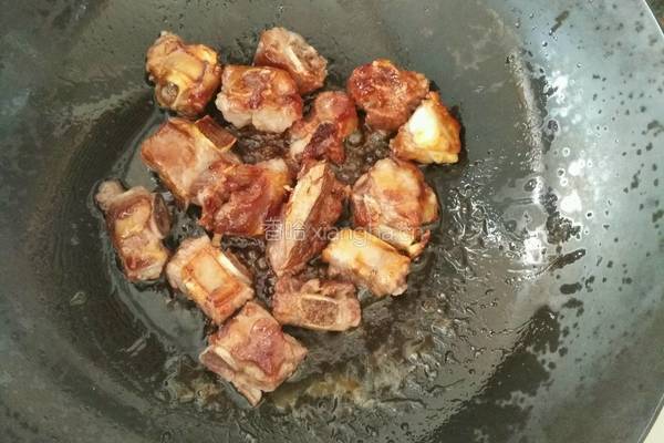 排骨烧饭的做法图解9