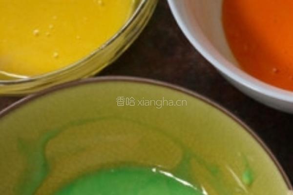彩虹蛋糕的做法图解3