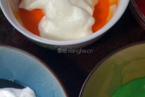 彩虹蛋糕的做法图解5