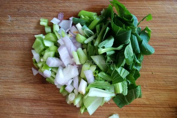 素炒麻食的做法图解4