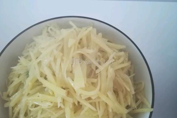 家常土豆丝卷饼的做法图解19