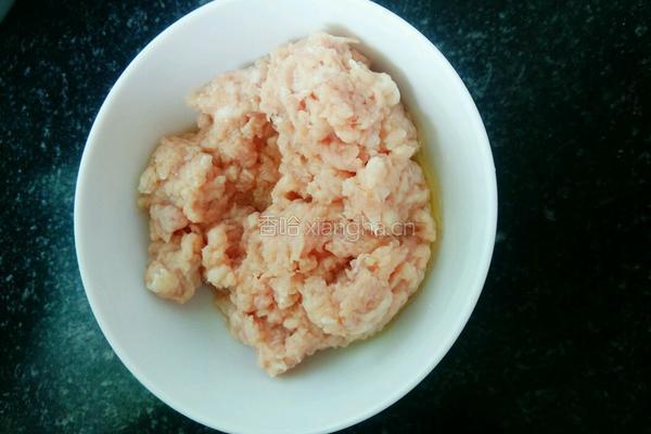茄子肉肉饼的做法图解3