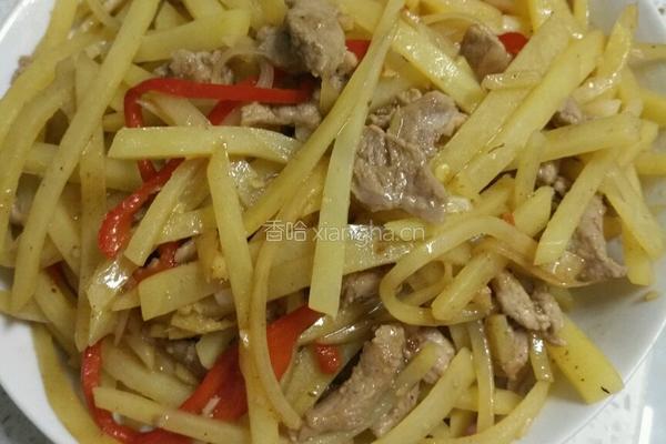 土豆小炒肉的做法图解6