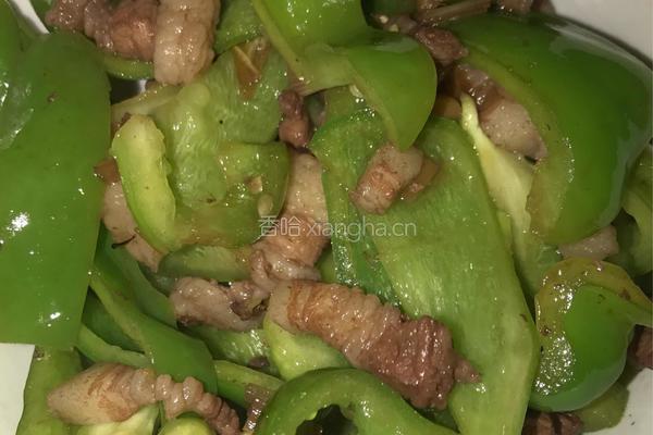 柿子椒炖肉的做法图解6