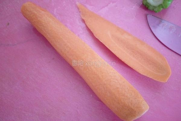 苦瓜胡萝卜心的做法图解5