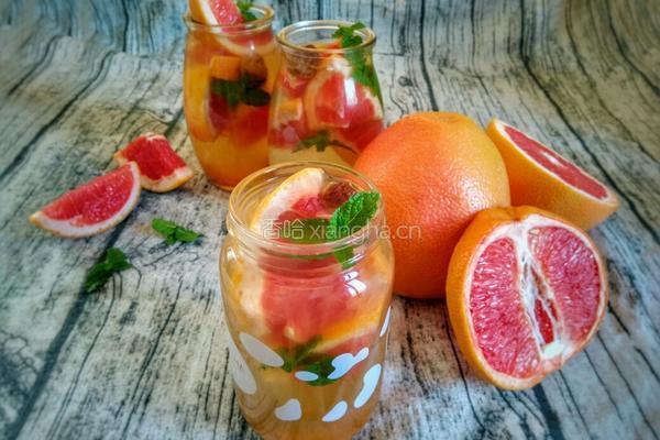 85℃的霸王葡萄柚(西柚绿茶饮)的做法图解17