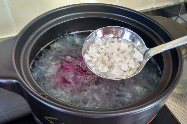 紫薯银耳羹的做法图解7