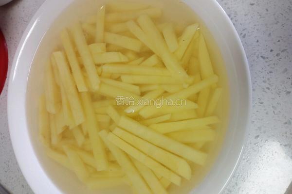 自制炸薯条的做法图解2