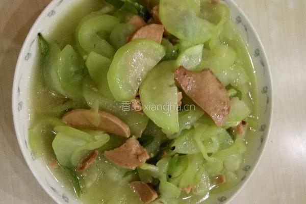 炒瓠子的做法图解6