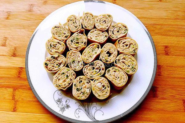 豆皮肉卷的做法图解14