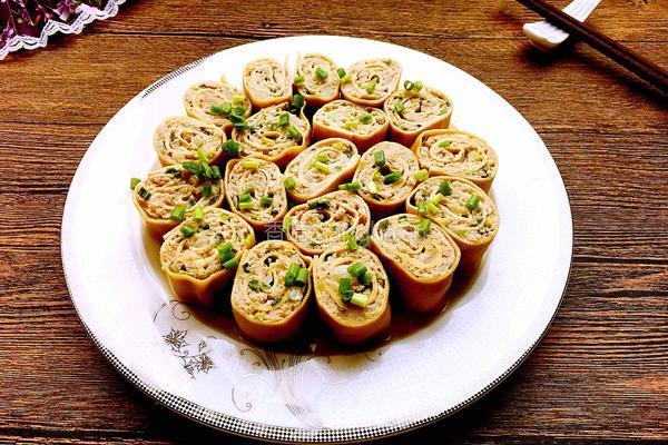 豆皮肉卷的做法图解15
