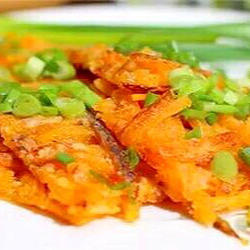 看图就想吃的「香煎小葱南瓜饼」的做法[图]