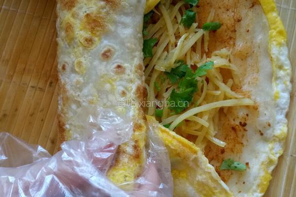 煎饼果子家庭版的做法图解6