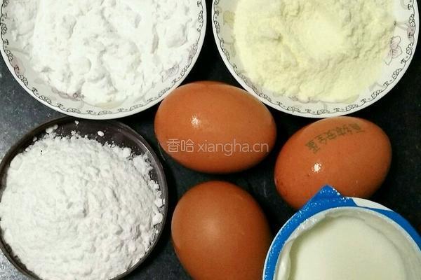 酸奶溶豆豆的做法图解1