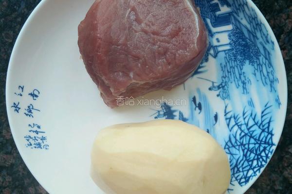 糖醋土豆里脊卷的做法图解1