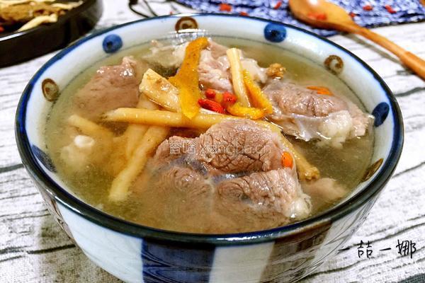 当归牛肉汤