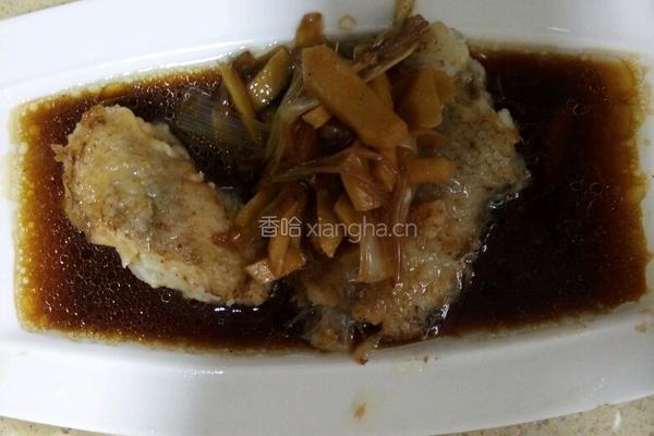 煎蒸银鳕鱼的做法图解5