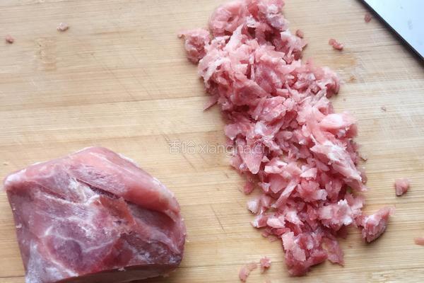 肉末芸豆橄榄菜的做法图解4