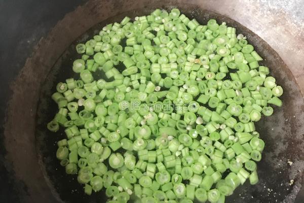肉末芸豆橄榄菜的做法图解6