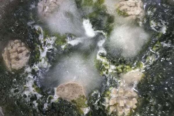 紫菜牛肉丸蛋花汤的做法图解3