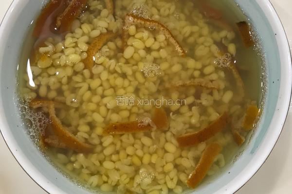 陈皮绿豆汤