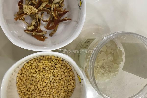 陈皮绿豆汤的做法图解1