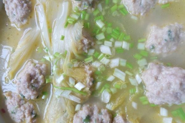 鱼汤圆子的做法图解5