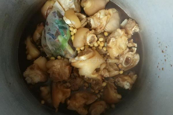 黄豆猪蹄饭的做法图解7