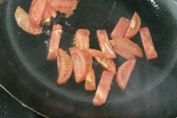番茄金针菇的做法图解3