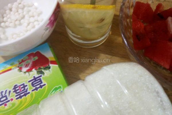西瓜冰粥的做法图解1