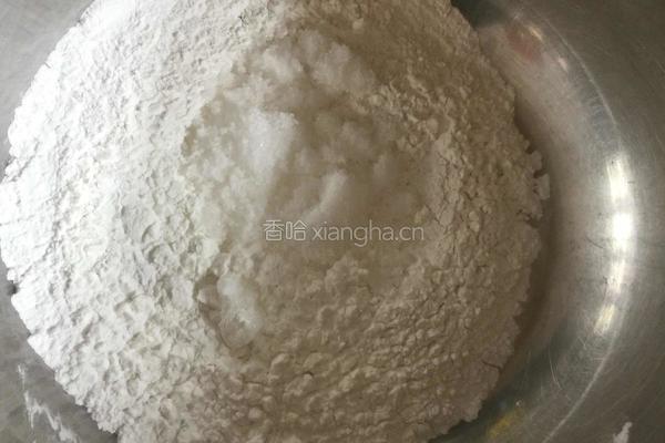 蜜桃糯米滋的做法图解1