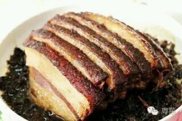 梅菜扣肉的做法图解9