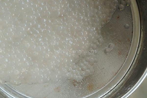 芒果椰汁西米露的做法图解6