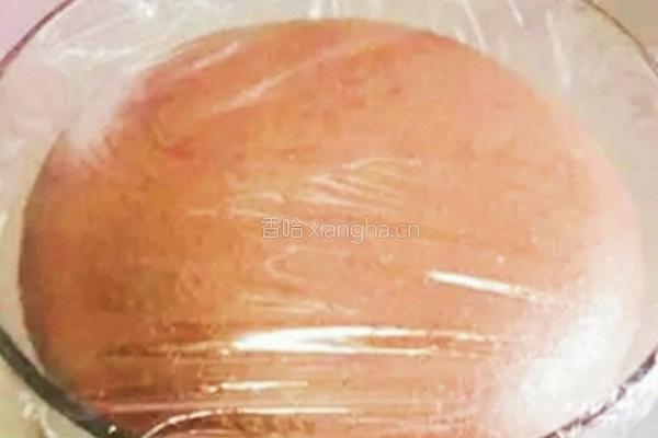 红豆可可麻薯软欧的做法图解3