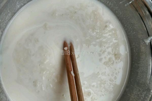 酒酿发糕的做法图解4