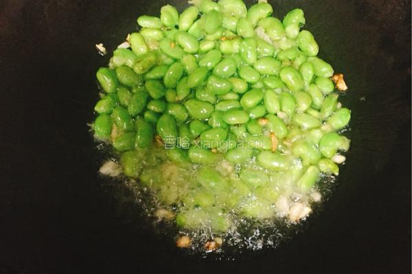 雪菜毛豆子的做法图解3