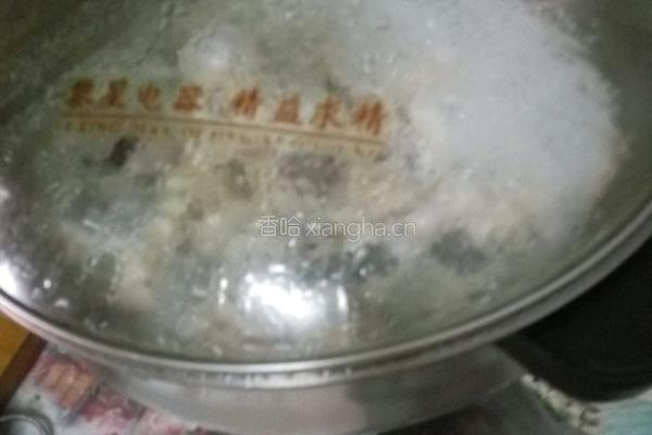 鸡大腿鸡肝炖粉条的做法图解5