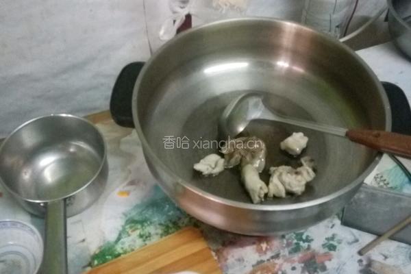 鸡大腿鸡肝炖粉条的做法图解7