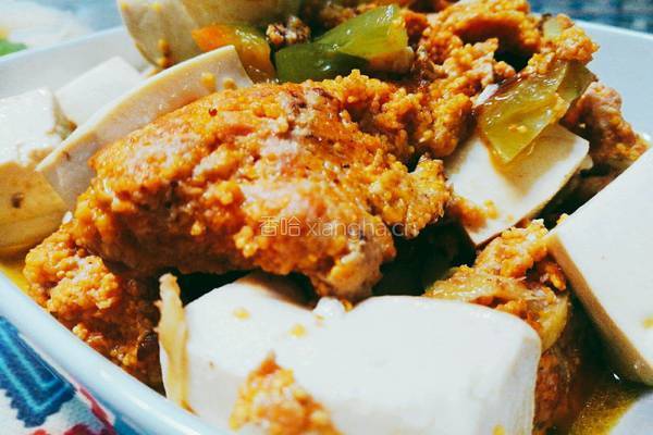 鱼籽烧豆腐的做法图解7