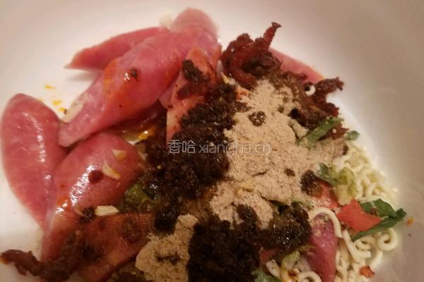 深夜拌面的做法图解3