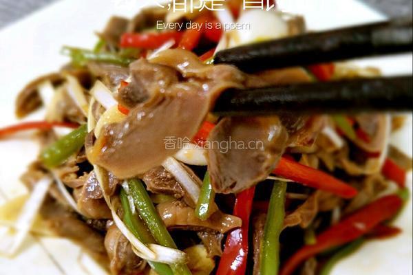 凉拌鸡胗的做法图解5